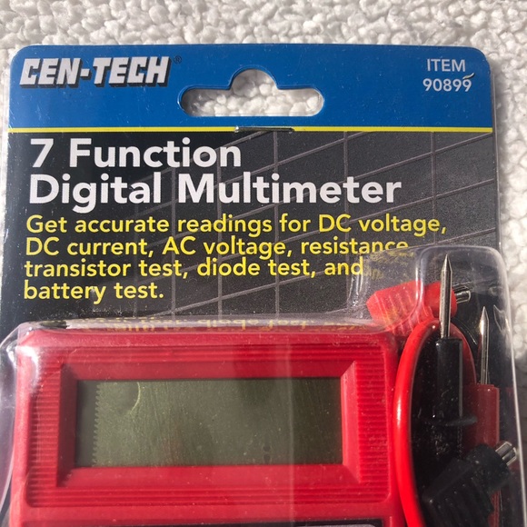 NEW 7 Function Digital Multimeter - Picture 2 of 3